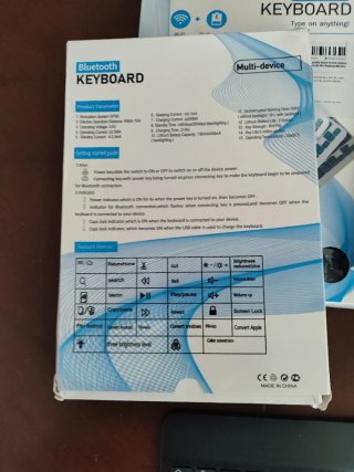 Teclado Bluetooth Nuevo a estrenar