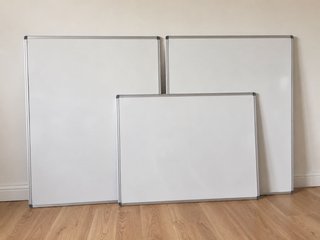 3 Pizarras Blancas para Oficina/Academia
