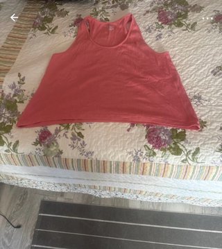 Camiseta tirantes mujer rosa