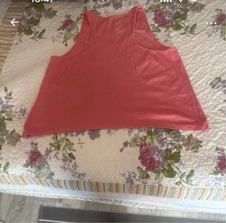 Camiseta tirantes mujer rosa