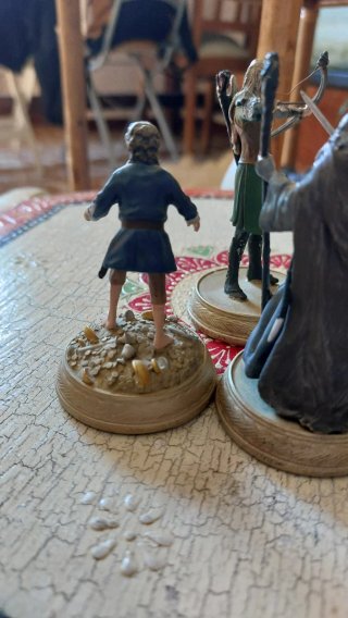 Lotto 4 statuette LOTR Weta Workshop
