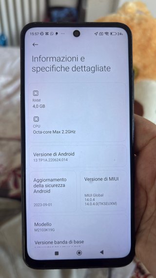 Xiaomi Redmi Note 10 5G 128GB Nero Dual SIM