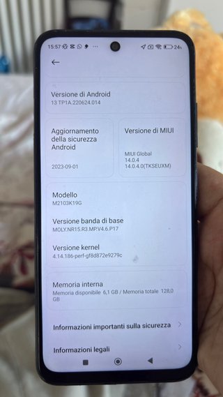 Xiaomi Redmi Note 10 5G 128GB Nero Dual SIM