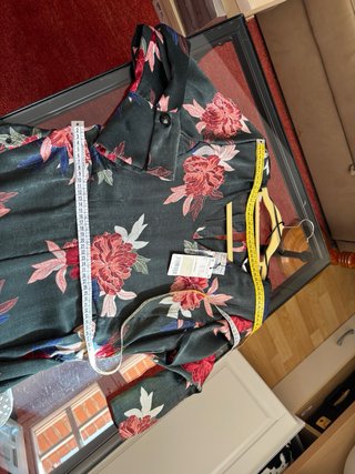 Mono Mango Estampado Floral Talla M
