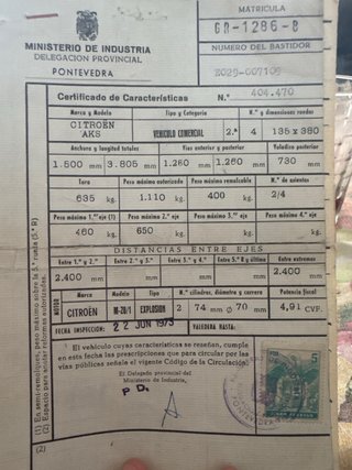 Citroen 2CV 1980