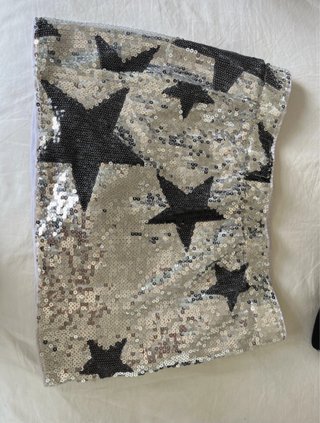 Pack 2 Faldas Cortas Brillos Shein Talla S