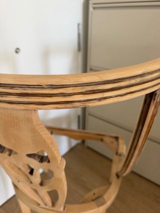2 Sillas Vintage Madera maciza Haya