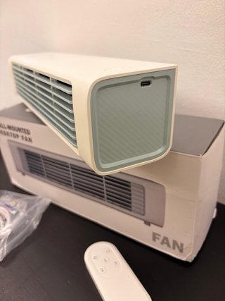 Ventilador Pared/Escritorio con mando a distancia