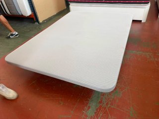 Base tapizada + Colchón Visco 135x180