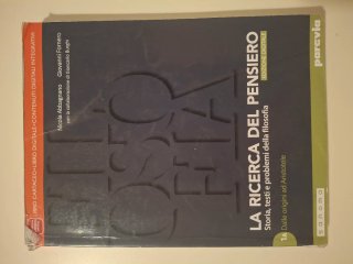 coppia libri "la ricerca del pensiero' (1A,1B)
