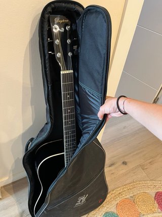 Guitarra Acústica Daytona A411CE-BK + Funda