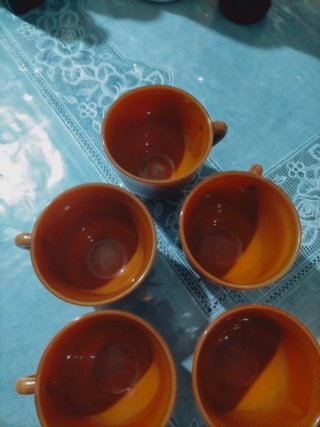 Juego 5 Tazas Arcopal Volcán Vintage