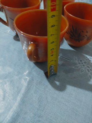 Juego 5 Tazas Arcopal Volcán Vintage