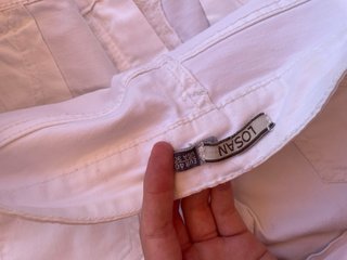 Shorts blancos mujer