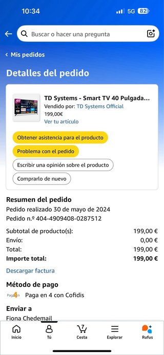 TD Systems TV Negra