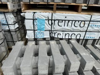 Adoquines de hormigón 100% reciclado