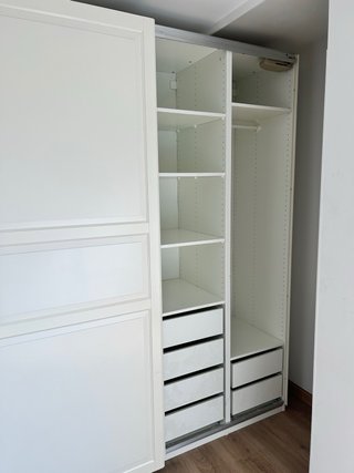 Armario puertas correderas blanco