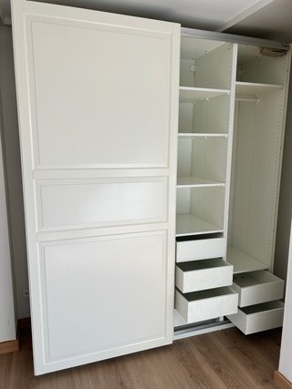 Armario puertas correderas blanco