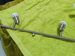 Lámpara de techo moderna metal y plástico