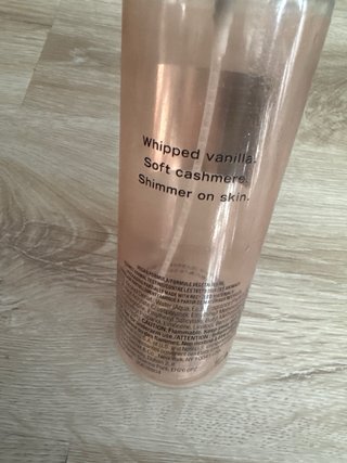Victoria's Secret Bare Vanilla Shimmer Mist VACIO