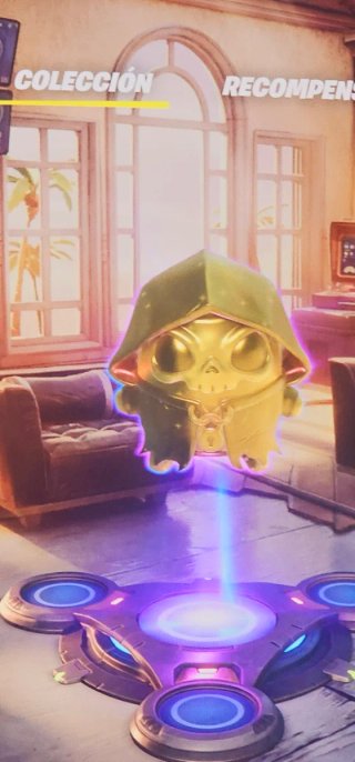 Figura Fortnite Parca Dorado