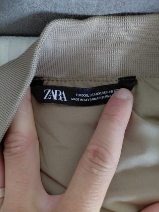Chaqueta Zara Beige
