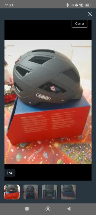 Casco de Bicicleta ABUS Negro