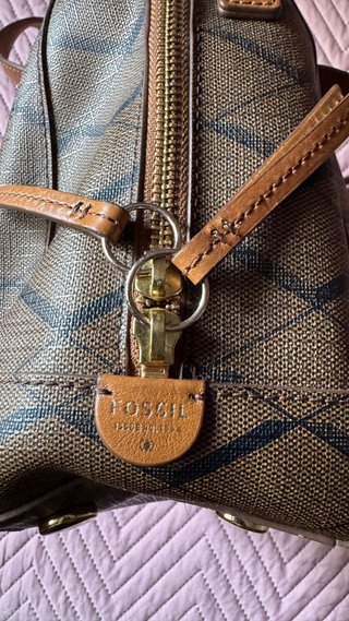 Bolso Fossil Marrón Mano/Hombro
