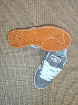 Adidas Campus Gris y Blanco