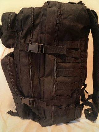 Mochila Táctica 45L Negra