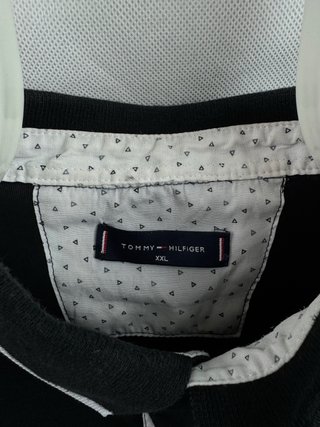 Camisa Polo Tommy Hilfiger Negra Talla XXL