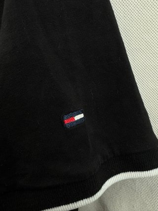 Camisa Polo Tommy Hilfiger Negra Talla XXL