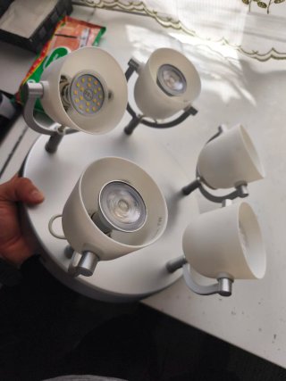 Lámpara de techo Ikea 5 focos