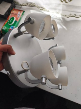 Lámpara de techo Ikea 5 focos