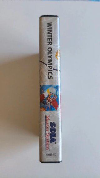 Caja Winter Olympics Master System Sega