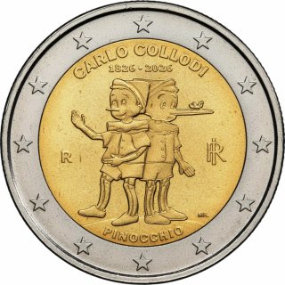 2 € Italia 2026 Conmemorativa