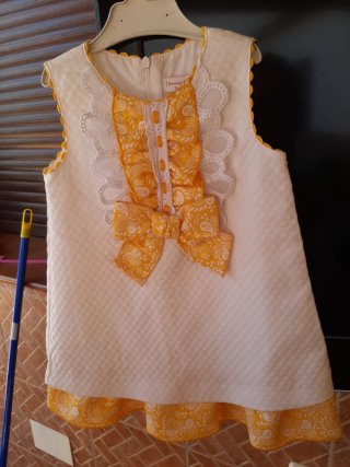 Lote 4 Vestidos Niña Talla 3/4  años