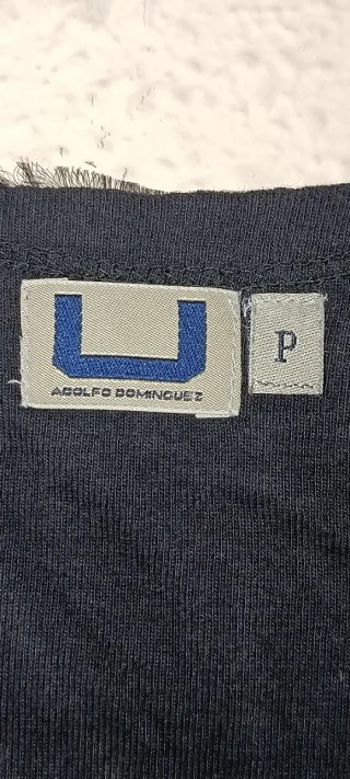 Camiseta sin mangas U Adolfo Domínguez Talla P