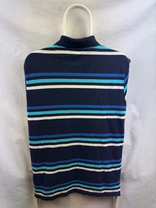 Lacoste Polo Rayas Vintage Azul Blanco