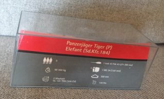 Die Cast Panzerjager Tiger P Elefant Anzio 1944