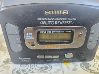 Walkman Aiwa Grigio