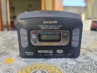 Walkman Aiwa Grigio