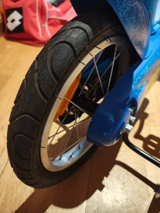 Bicicleta y Patinete 3 Ruedas Azul