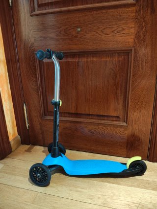 Bicicleta y Patinete 3 Ruedas Azul