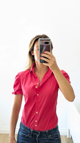 Camicetta Patrizia Pepe rossa