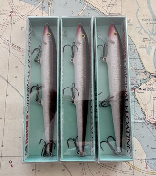 Lote 3 Rapala Original Flotante 13cm F13   172