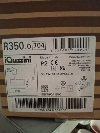 Proyector LED iGuzzini Tecnica Evo R350 DALI 38,1W