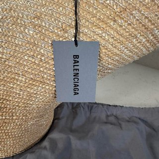 Borsa Balenciaga Panier Paglia Beige/Nero nuova