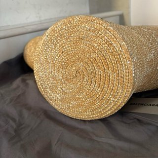 Borsa Balenciaga Panier Paglia Beige/Nero nuova