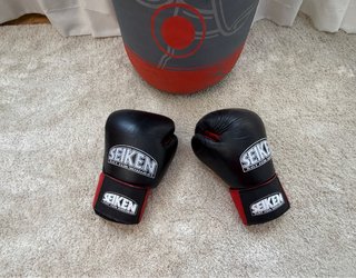 Saco de Boxeo + Guantes de Regalo.